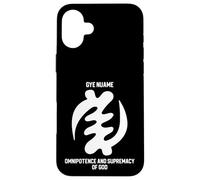 Gye Nyame omnipotencia y supremacía de Dios Carcasa para iPhone 16 Plus