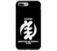 Gye Nyame omnipotencia y supremacía de Dios Carcasa para iPhone 7 Plus/8 Plus