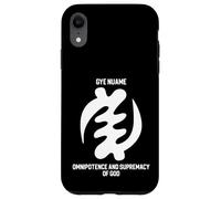 Gye Nyame omnipotencia y supremacía de Dios Carcasa para iPhone XR