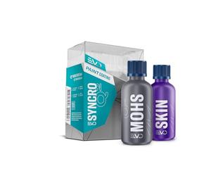 GYEON Q² Syncro EVO - Caja de luz de 50 ml, sistema de revestimiento de 5 años, rendimiento de larga duración, máxima protección, revestimiento de cerámica hidrofóbico ultra duro 9H, autolimpieza