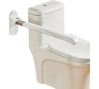 GYEQXKT Barra de Apoyo Plegable con luz - Soporte de Seguridad de Montaje en Pared para la accesibilidad de baños para Personas con discapacidad.