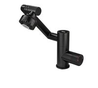 GYEQXKT Grifo de Cocina Flexible, Mezclador de Fregadero Inteligente con alimentación hidráulica, Grifo de Agua fría y Caliente, Grifo eléctrico Multifuncional para Fregadero, Elegante Acc