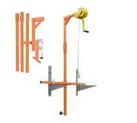 GYEQXKT Herramienta de elevación para Unidades Exteriores de Aire Acondicionado, cabrestante Manual autoblocante + Soporte, Herramienta de elevación Especial para Motores de 3 HP/5 HP, SOP