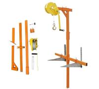 GYEQXKT Kit de Herramientas de instalación de Aire Acondicionado de 3 HP con cabrestante Manual autoblocante de 10 m para reparación y Montaje en altitudes elevadas: Equipo Esencial de SOP