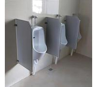 GYEQXKT Panel Divisor para urinarios Masculinos en escuelas y restaurantes. Tablero de PVC sólido. Tabique de Pared para Mayor privacidad e higiene.