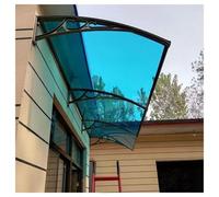 GYEQXKT Toldo Moderno de Aluminio Ajustable para Puertas de Entrada, Cubierta de policarbonato para Entrada. Tamaño: 80 x 240 cm. Protección Elegante para la Entrada del hogar.