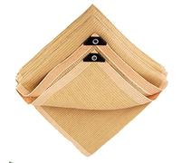 GYEQXKT Vela de Sombra Rectangular Color Beige de 3x4 m, Resistente a los Rayos UV (95% de protección UV), con Ojales de Aluminio. Ideal para Jardines, Patios, invernaderos y como Cubierta para Plan