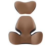 GyfZanthine Cojin Lumbar Coche para BMW X6 M-Power E71 2009-2014 (SUV),Núcleo Algodón 52D, Cómodo y Transpirable, Soporte Zonal, Funda Exterior Extraíble Por Separado