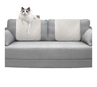 GYHH 2 Piezas Sofá Reposacabezas Cubiertas Reclinable Reposacabezas Protector Sherpa Reposacabezas Cubiertas Invierno Cálido Sofá Reposacabezas Protector (Rice White)