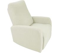 GYHH 4-Piezas Funda De Sillón Relax Elástica Completo Protector para Sillón Reclinable, para Mascotas Protectores De Muebles, Lavables A Máquina (Beige)
