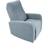 GYHH 4-Piezas Funda De Sillón Relax Elástica Completo Protector para Sillón Reclinable, para Mascotas Protectores De Muebles, Lavables A Máquina (Soot)