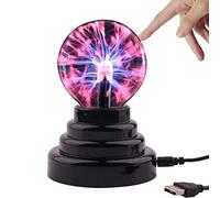 GYHH Bola De Plasma Mágica, Bola Luminosa Bola Electrostática Bola De Relámpagos Sensible Al Tacto, para Niños, Hombres Y Mujeres para Cumpleaños, Navidad