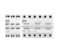 GYHO8 3P 40A 63A 100A 125A Doble potencia interruptor de aislamiento transferencia Manual circuito enclavamiento cambio Modular(63A)