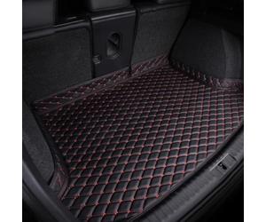 GYHRLG Coche Alfombrillas Maletero para Skoda Fabia Hatchback Wagon 2021 2022 2023 2024 2025, Funda Maletero de Cuero Antideslizante Impermeable Alfombra Maletero Accesorios