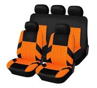 GYHRLG Fundas de Asiento para Coche para Dodge RAM 1500 2500 Journey Nitro Ram 1500, Juego Fundas para Asientos de Coche Delanteros y Traseros Protector para Asiento,E