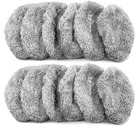 GYing 12 piezas de limpiador de ventanas de tela Weeper Partes de aspiradora robot aspirador mopa para HUTT DDC55 C6 Limpieza de pisos 3800Pa