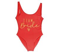 Gyios bañador Traje De Baño Dama Honor Una Sola Pieza La Novia Las Mujeres, Monokini Nupcial Cuello En U, Fiesta Soltera para Vacaciones Piscina Playa S-3xl-