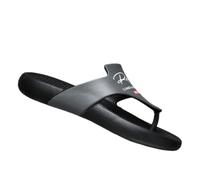 Gyios Chanclas De Playa Hombre Hombres 5cm Dos Tonos Eva Chanclas, Carta Impresión Masaje Antideslizante Tanga Sandalias para La Calle Al Aire Libre Diario Casual-grey-44 45