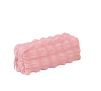Gyios Estuche De Lápices Funda Lápiz Multifuncional En Forma Nube, Bolsa Almacenamiento Papelería Gran Capacidad Resistente A La Suciedad, Organizador Artículos Aseo Multipropósito-Pink