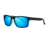 Gyios Gafas De Sol Polarizadas Cuadradas Lente del Filtro UV Lentes Integradas Lisas La Luz Templo para Conducir El Ciclismo Diario Playa Al Aire Libre- Gross Blue