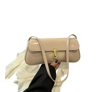 Gyios Handtasche Frauen Vintage Faux Oiled Leder Klappenlappen -schulter -unterarmtasche, Schnalle -einkaufstasche Geeignet Für Dating, Ausflug, Party, Party-khaki