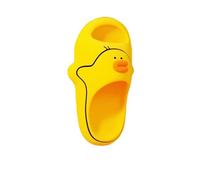 Gyios Pantuflas Hombre Sandalias De Verano para Mujeres Transpirables Al Aire Libre Femenina Casera Slipper para Mujer Lindas Chanclas De Pato Zapatillas De Ocio-amarillo-40-41