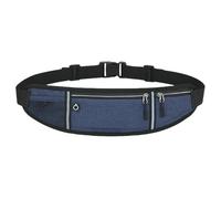 Gyios RiñOneras Hombre Bolsillos Gran Capacidad Correr Cintura Pack,Correr Cinturón para Hombres Y Mujeres,Bolso De Caminar Ciclismo Adecuado-Azul