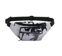 Gyios RiñOneras Hombre Bumbags Y Fanny Packs para Hombres Mujeres Caminata Correr Viajes Bolsa De Cintura Impermeable Caminar Deporte Niños-Gris