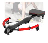 GYKOZY Entrenador Abdominal Multifuncional Ajustable (Tipo Dragonfly) con Pantalla Digital; Ofrece Entrenamiento de Cuerpo Completo, Rebote automático y Tres Niveles de Ajuste (Red)