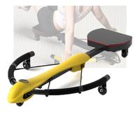 GYKOZY Entrenador Abdominal Multifuncional Ajustable (Tipo Dragonfly) con Pantalla Digital; Ofrece Entrenamiento de Cuerpo Completo, Rebote automático y Tres Niveles de Ajuste (Yellow)