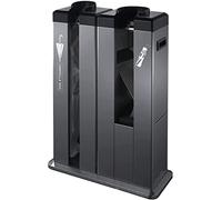 GYKOZY Envolvedora automática de Paraguas húmedos con Ruedas y Ranuras Dobles. Incluye 1000 Bolsas para una cómoda gestión del Goteo en Interiores. (Black)