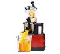 GYKOZY Exprimidor Lento Multifuncional de Gran diámetro, exprimidor eléctrico doméstico Separación de heces de Jugo Exprimidor pequeño Exprimidor Puro Eficiencia de Jugo 95% (Red)