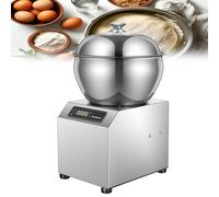 GYKOZY Máquina Comercial de Amasado de Masa de Doble Rotación 1800w Mezclador en Espiral de Acero Inoxidable con Rise Electrónico de Masa y Función de Temporizador de 30 Minutos para 8kg