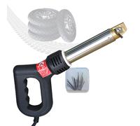 GYKOZY Máquina eléctrica para ranurar neumáticos de Motocicleta, ranuradora portátil de 300 W con 10 Cuchillas para neumáticos de Camiones y Furgonetas, Herramienta portátil