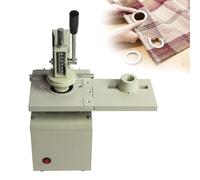 GYKOZY Máquina Perforadora eléctrica para Cortinas, 300 W, Profesional, con diseño de Cuchilla Oculta, Incluye Troqueles de 48 mm y 53 mm para pequeños talleres.