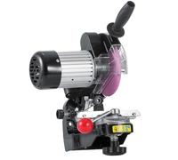 GYKOZY Máquina rectificadora de Cadenas portátil, rectificadora de Cadenas de Sierra, Herramienta de ángulo Ajustable, Banco eléctrico de Aluminio, rectificadora de motosierras para el hogar