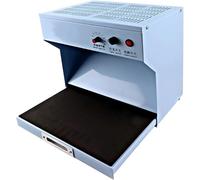GYKOZY Mesa de Trabajo con Flujo de Aire Limpio, Cabina de Flujo laminar Vertical, Mini Mesa de Trabajo para Sala Libre de Polvo, Mesa de Trabajo portátil con Flujo de Aire laminar Limpio