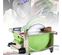 GYKOZY Mini Sierra de Mesa, pulidora de joyería, Amoladora de Banco para lapidaria, Pulido de Jade, ámbar, Cera de Abejas, Torno DIY de 500-7000 r/min