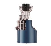 GYKOZY Nuevo Extractor de Jugo para el hogar Molienda Completamente automática Exprimidor de Gran Calibre 150W Exprimidor Fresco Lento y silencioso (Blue)