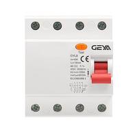 GYL8 3Phase+N RCD Interruptor de Seguridad diferencial electromagnético 4P 25A 40A 63A con Certificado CE CB(100mA,4P 40A)