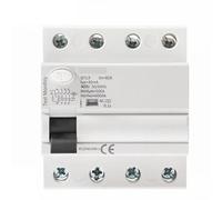 GYL9 AC Disyuntor de corriente Residual interruptor diferencial 4P 25A 40A 63A 100A 1 Uds(4P 100A,300mA)