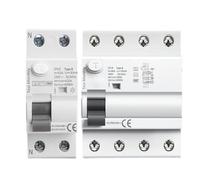 GYL9 TIPO B RCD RCCB Disyuntor de corriente de fuga a tierra en carril Din DC 2 polos 40A 63A 30mA 100mA 300mA 6KA(40A,2P 300mA(0.3A))