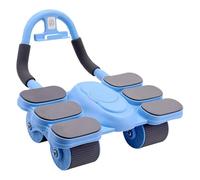 Gym ABS Roller, Abdominal Roller Wheel, 11.34x7.68x4.53 Inches, Ab Training Equipment for Back, Belly, Buttocks, Legs, Home Workout Fitness Machine for Core Strengthening