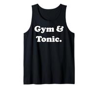 Gym And Tonic Workout Motivation Funny Saying Camiseta sin Mangas