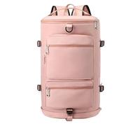 Gym Bag for Men, Sports Duffel Bag, Gym Duffel with Shoes Compartment, Dry Wet Separated Gym Bag, Travel Sports Bag, Women Gym Bag, Men Sports Bag, Gym Duffel, Impermeable Gym Bag, Rosa, Se