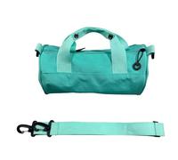 Gym Bag, Gym Shoulder Satchel Barrel Purse, 11.02x5.91 Inches Convenient Workout Storage Carrier Large Capacity with Adjustable Strap for Hiking Dance Yoga Swim and School