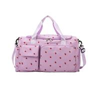 Gym Bag, Large Capacity Sports Bag, Shoe Compartment Design, Wet and Dry Separation, Oxford Cloth Material, Perfect for Swimming, Yoga, Beach, and Gym for Women, Girls