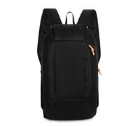 Gym Bag Mochila Deportiva Impermeable, pequeño Bolso de Gimnasio for Mujer, Equipaje al Aire Libre for Fitness, Bolsas Lona Viaje for Hombres(Black)
