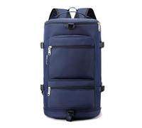 Gym Bag Sports Travel Backpack for Women Backpack Carry On Duffel Bag With Shoe Laptop Compartment Dog Mochilas Bola, azul oscuro, Talla única
