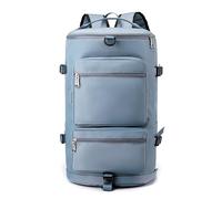 Gym Bag Sports Travel Backpack for Women Backpack Carry On Duffel Bag With Shoe Laptop Compartment Dog Mochilas Bola, azul, Talla única